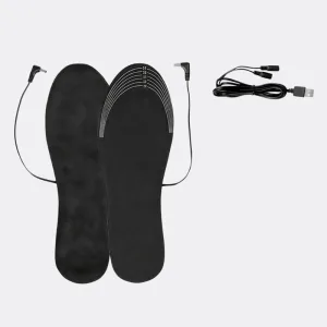 semelles intérieures chauffantes USB unisexes