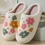 slippers femme flower power