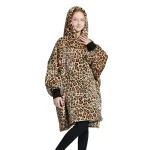 sweat à capuche léopard pour enfant