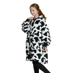 sweat capuche enfant vache