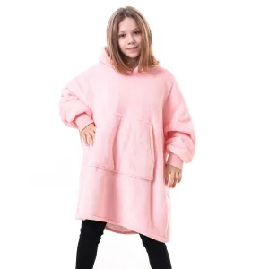 sweat plaid enfant rose
