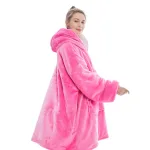 sweat plaid polaire femme