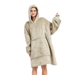 sweat plaid polaire femme