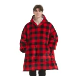 sweat plaid tartan homme