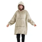 sweat polaire enfant beige