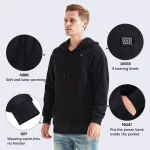 sweat USB gris confort