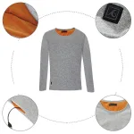 t-shirt homme avec chauffage intégré