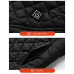 veste à manches longues chauffante pour femme