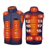 veste avec chauffage intégré 17 zones