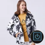 veste camouflage femme chauffante