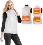 veste chauffante cinq zones femme