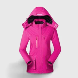 veste chauffante femme manche longue