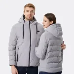 veste chauffante pour homme à manches longues