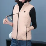 veste chauffante réversible pour femme