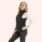 veste chauffante sans manches pour femme