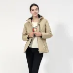 veste électrique pour femmes beige