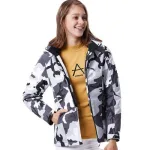 veste femme camouflage thermique