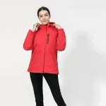 veste femme fuchsia avec chauffage