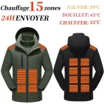 veste isolante de travail homme