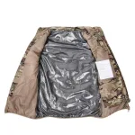 veste militaire chauffante sans manche pour homme
