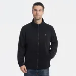 veste polaire chauffante noir pour homme