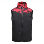 veste thermique enfant camouflage rouge