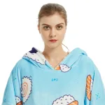 vêtement chaud femme à capuche