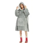 vêtement d'intérieur plaid gris clair
