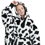 vêtement enfant vache en polaire