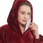 vêtement femme confortable à capuche