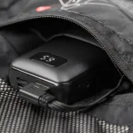 vêtement noir en coton pour hiver