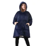 vêtement pour enfant sweat plaid bleu