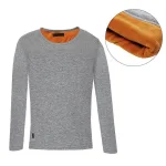 vêtement thermique gris pour homme