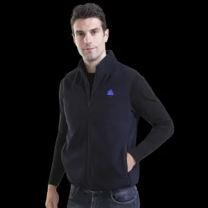 Veste Chauffante Sans Manches À Col Montant Homme